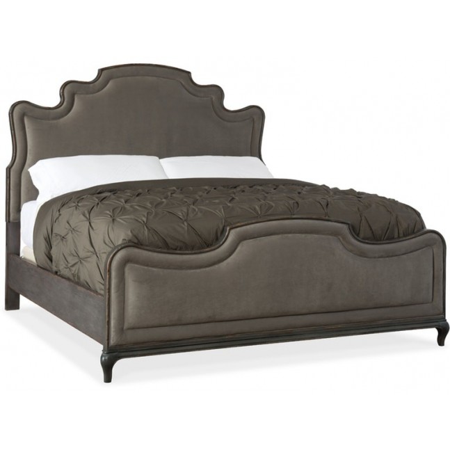 Arabella Upholstered Queen Panel Bed